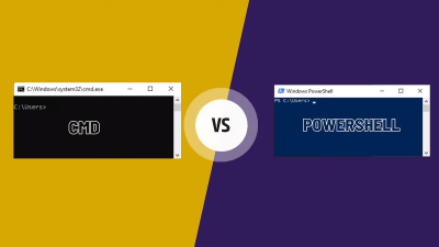 CMD vs PowerShell